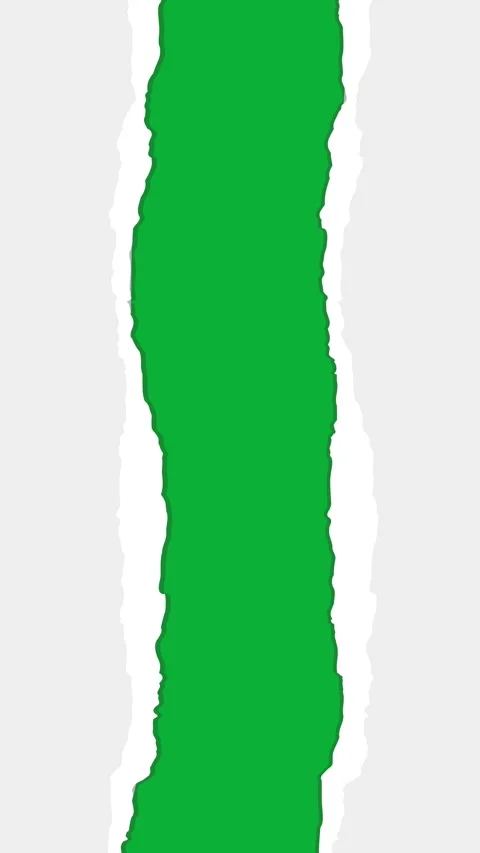 Dynamic Ripped Paper Transition with Alpha Channel | Torn Page Reveal Screen Stock Footage 320001639