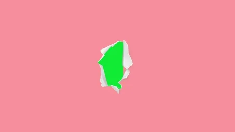 Dynamic Ripped Paper Transition with Alpha Channel | Torn Page Reveal Screen Video stock 320001775