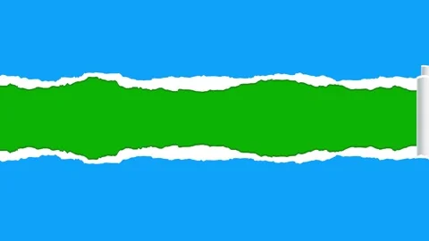 Dynamic Ripped Paper Transition with Alpha Channel | Torn Page Reveal Screen 库存影片 320001791