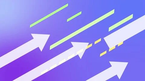 Dynamic Rising Arrow Background Animation with a Sense of Speed Stock Footage 316286804