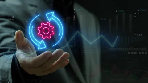 Dynamic, running, working, team work and success for business concept. Stock Footage 282634907