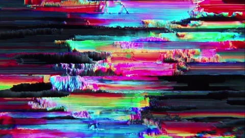 Dynamic Scene of Fragments Stock Footage 308243608