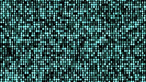 Dynamic screen motion graphic futuristic animation in teal and black color Stock Footage 327570450