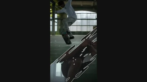 Dynamic Scribble Vertical Opener | After Effects 스톡 After Effects