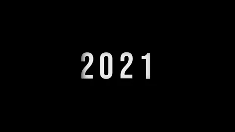 Dynamic scrolling progression timeline animation of 1950 to 2021 years on a.. Stock-Footage 313558334