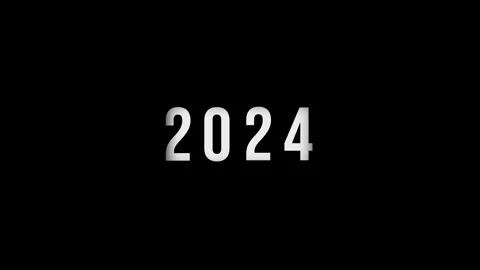 Dynamic scrolling progression timeline animation of 1950 to 2024 years on a.. Видео 313558346