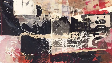 Dynamic Seamless Grunge Texture Display Stock Footage 299827672