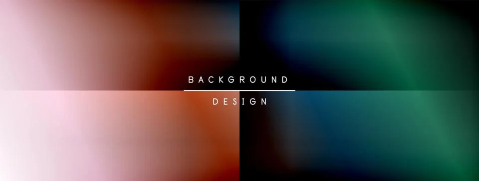 Dynamic shadow lines with gradient colors geometric background Stockillustratie