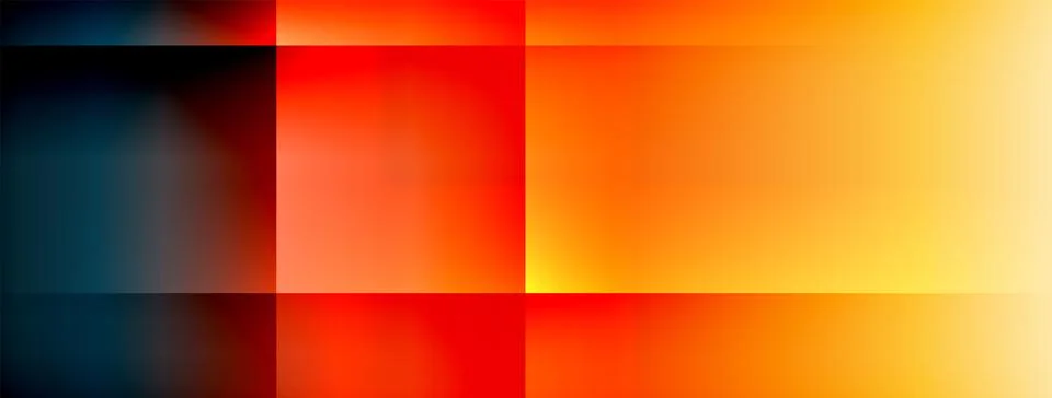 Dynamic shadow lines with gradient colors geometric background Stock Illustration