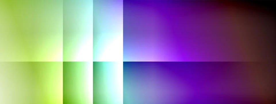 Dynamic shadow lines with gradient colors geometric background Stock Illustration