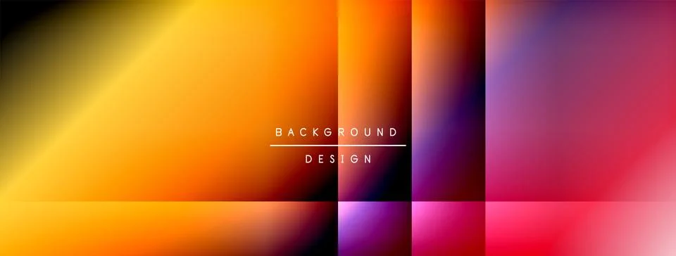 Dynamic shadow lines with gradient colors geometric background イラスト素材