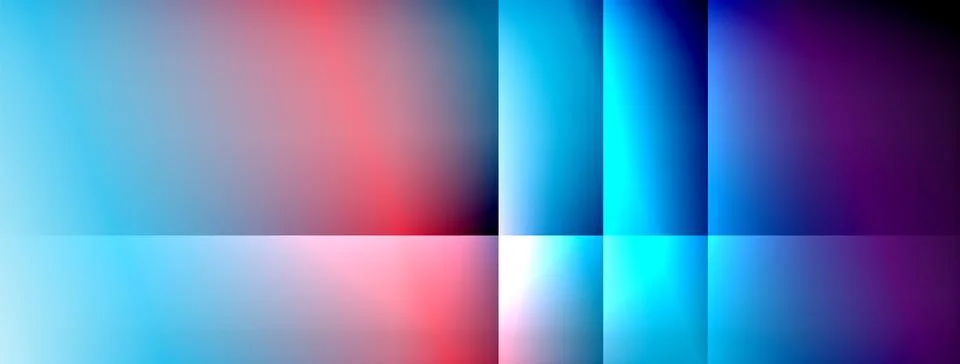 Dynamic shadow lines with gradient colors geometric background イラスト素材