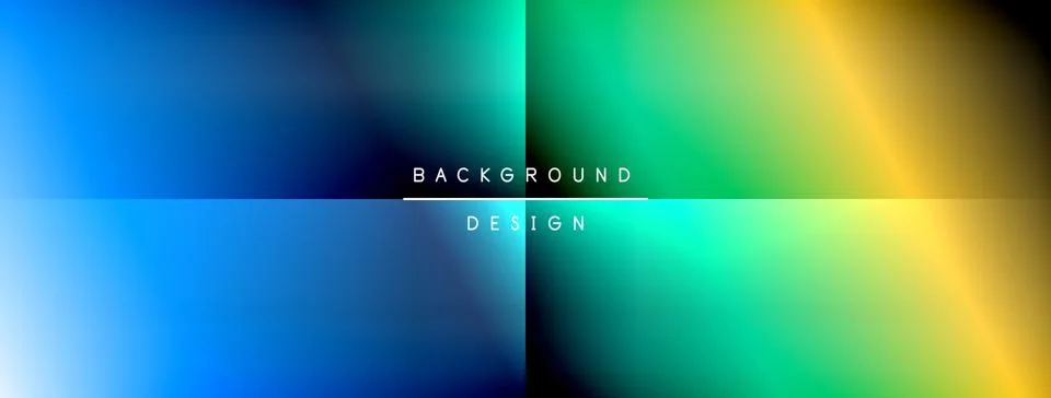 Dynamic shadow lines with gradient colors geometric background Stock Illustration
