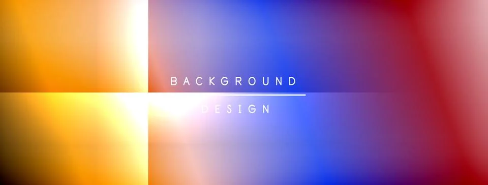 Dynamic shadow lines with gradient colors geometric background Stock Illustration