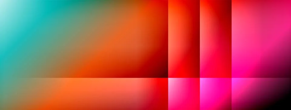 Dynamic shadow lines with gradient colors geometric background イラスト素材