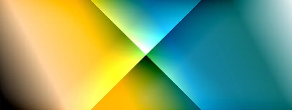 Dynamic shadow lines with gradient colors geometric background 스톡 일러스트
