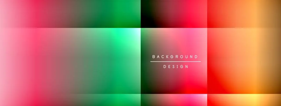 Dynamic shadow lines with gradient colors geometric background Stock Illustration