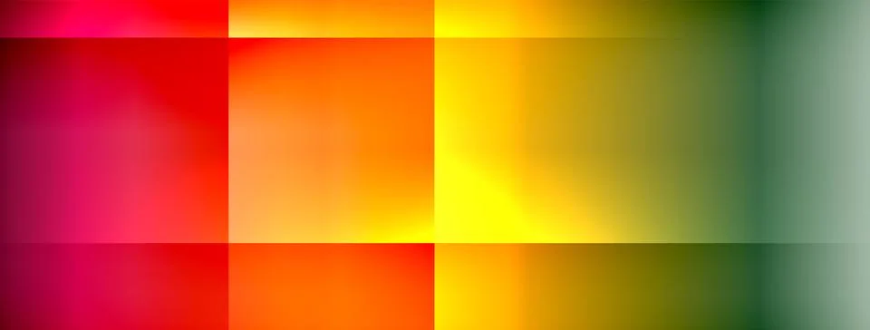 Dynamic shadow lines with gradient colors geometric background Illustrazione stock