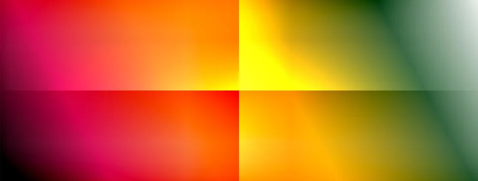 Dynamic shadow lines with gradient colors geometric background Stock Illustration