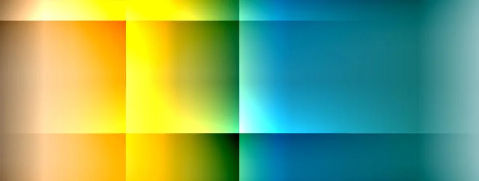 Dynamic shadow lines with gradient colors geometric background Illustrazione stock