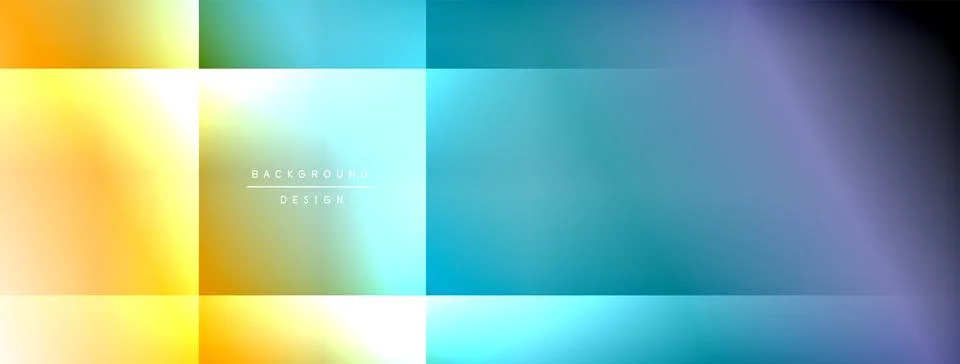 Dynamic shadow lines with gradient colors geometric background Stock Illustration