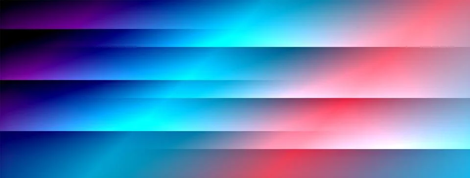 Dynamic shadow lines with gradient colors geometric background 스톡 일러스트