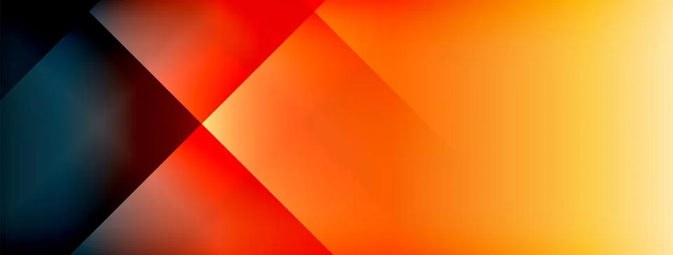 Dynamic shadow lines with gradient colors geometric background イラスト素材