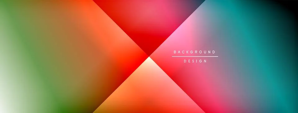 Dynamic shadow lines with gradient colors geometric background 스톡 일러스트