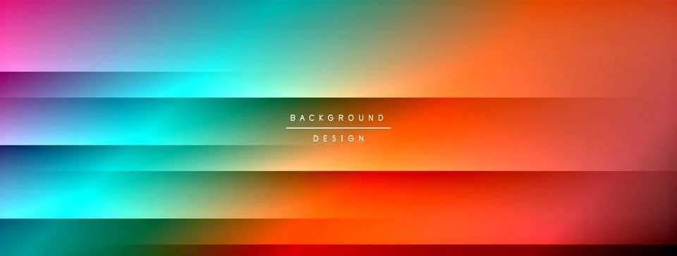 Dynamic shadow lines with gradient colors geometric background 스톡 일러스트