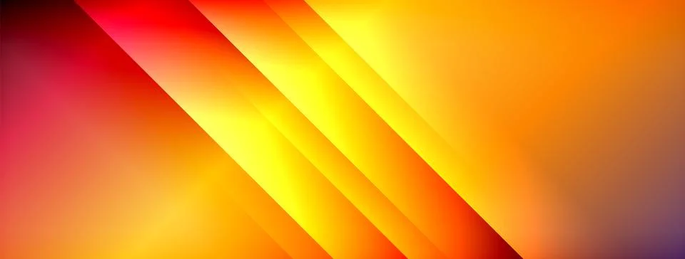 Dynamic shadow lines with gradient colors geometric background 스톡 일러스트