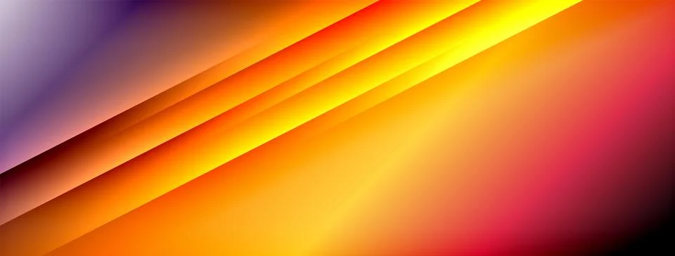 Dynamic shadow lines with gradient colors geometric background 스톡 일러스트