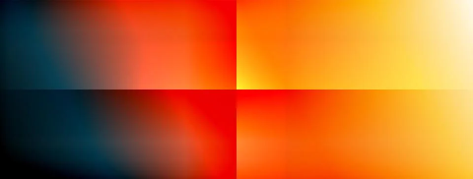 Dynamic shadow lines with gradient colors geometric background Stock Illustration