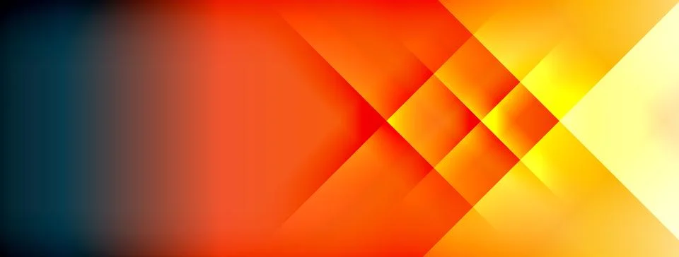 Dynamic shadow lines with gradient colors geometric background イラスト素材
