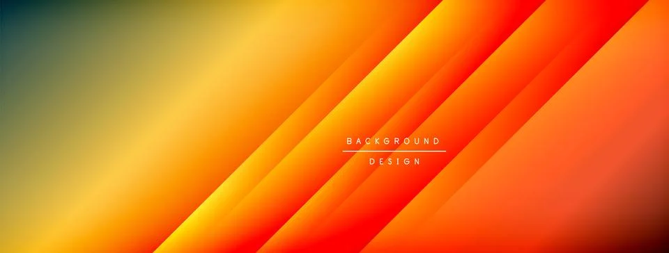 Dynamic shadow lines with gradient colors geometric background 스톡 일러스트