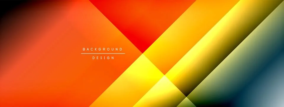 Dynamic shadow lines with gradient colors geometric background 스톡 일러스트
