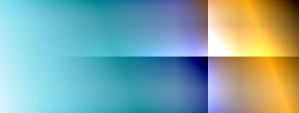 Dynamic shadow lines with gradient colors geometric background Stock Illustration