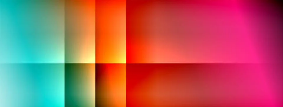 Dynamic shadow lines with gradient colors geometric background イラスト素材