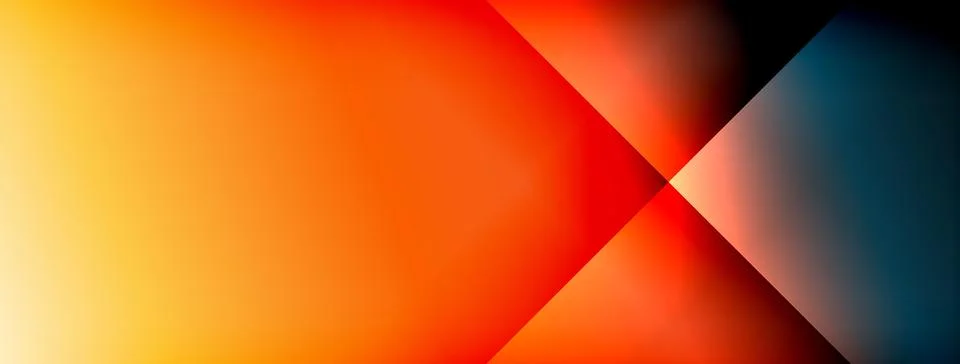 Dynamic shadow lines with gradient colors geometric background 스톡 일러스트