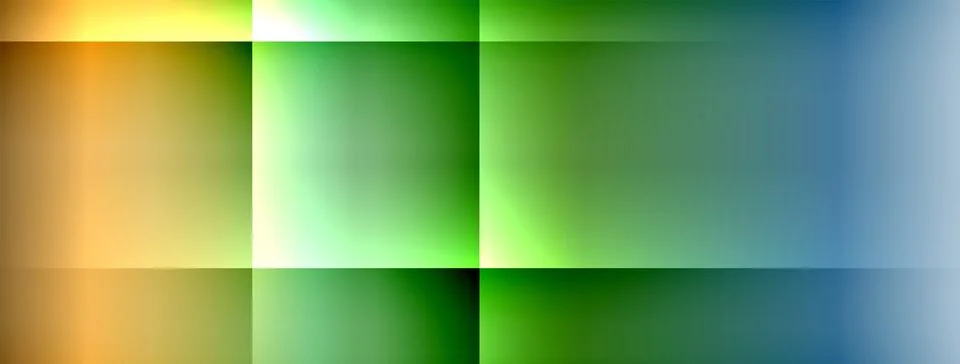 Dynamic shadow lines with gradient colors geometric background Illustrazione stock