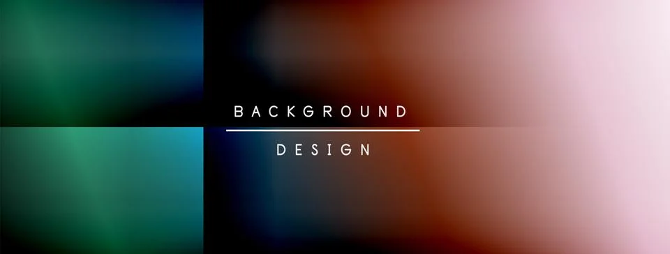 Dynamic shadow lines with gradient colors geometric background Illustrazione stock