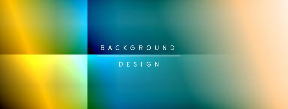 Dynamic shadow lines with gradient colors geometric background Stock Illustration