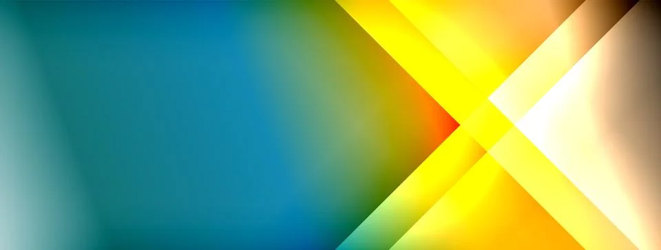 Dynamic shadow lines with gradient colors geometric background 스톡 일러스트
