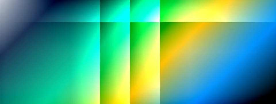 Dynamic shadow lines with gradient colors geometric background 스톡 일러스트