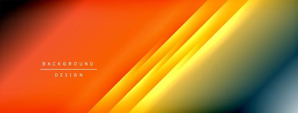 Dynamic shadow lines with gradient colors geometric background 스톡 일러스트