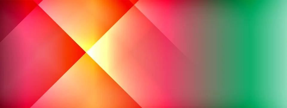 Dynamic shadow lines with gradient colors geometric background 스톡 일러스트