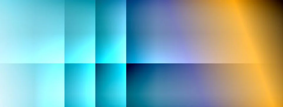 Dynamic shadow lines with gradient colors geometric background Stock Illustration