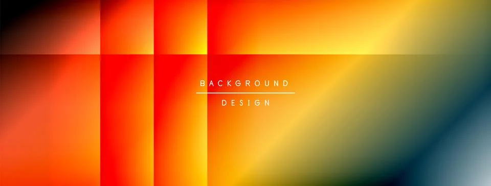 Dynamic shadow lines with gradient colors geometric background 스톡 일러스트