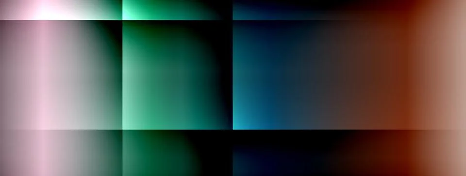 Dynamic shadow lines with gradient colors geometric background 스톡 일러스트
