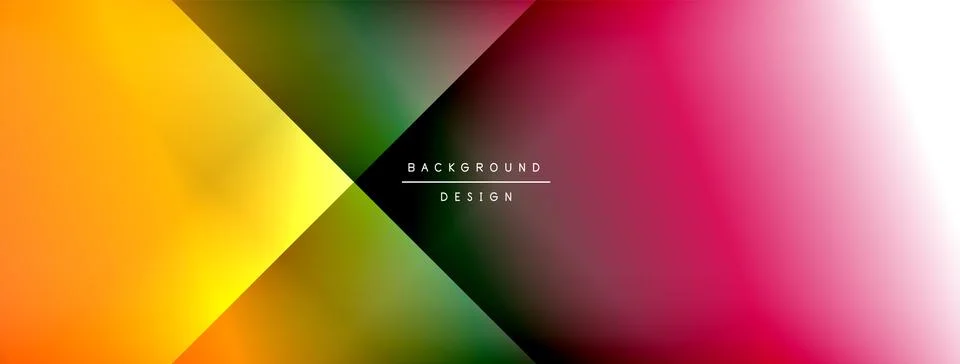 Dynamic shadow lines with gradient colors geometric background 스톡 일러스트