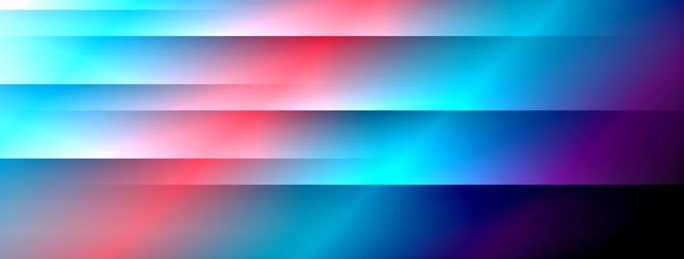 Dynamic shadow lines with gradient colors geometric background 스톡 일러스트